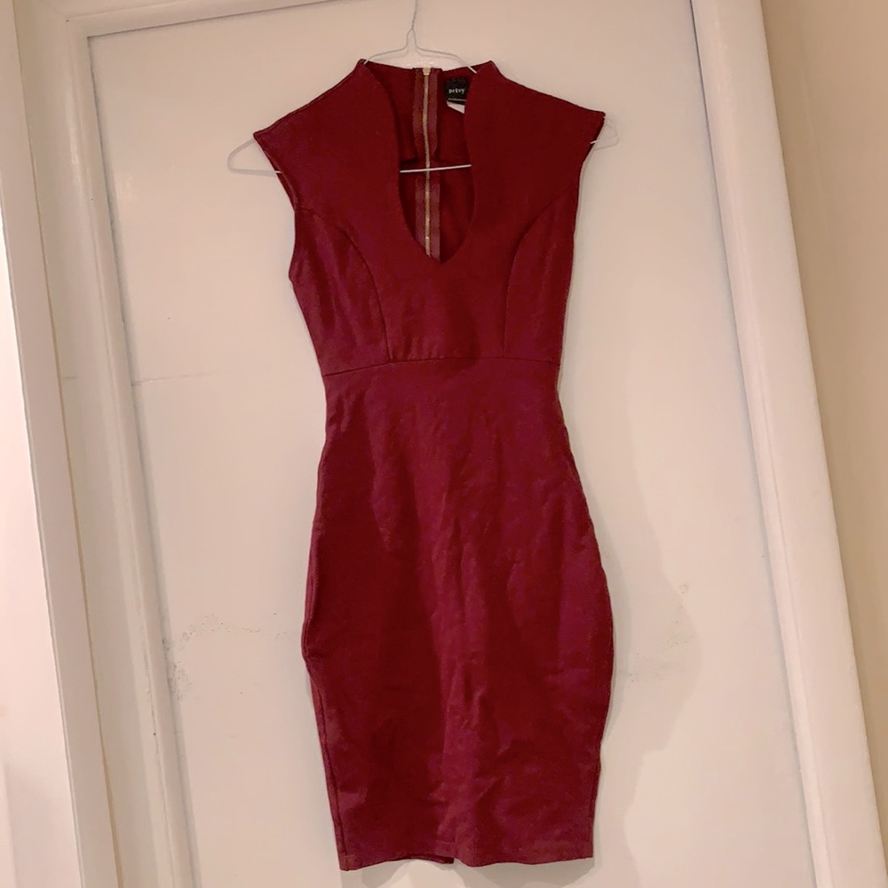 🌶 red bodycon by privy